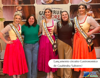 Lançamento do Circuito Gastronomico de Guabiruba Sabores